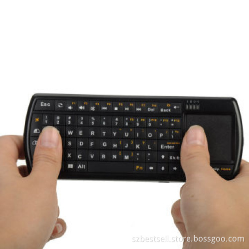 Touchpad keyboards, easy access of multi-media functions
